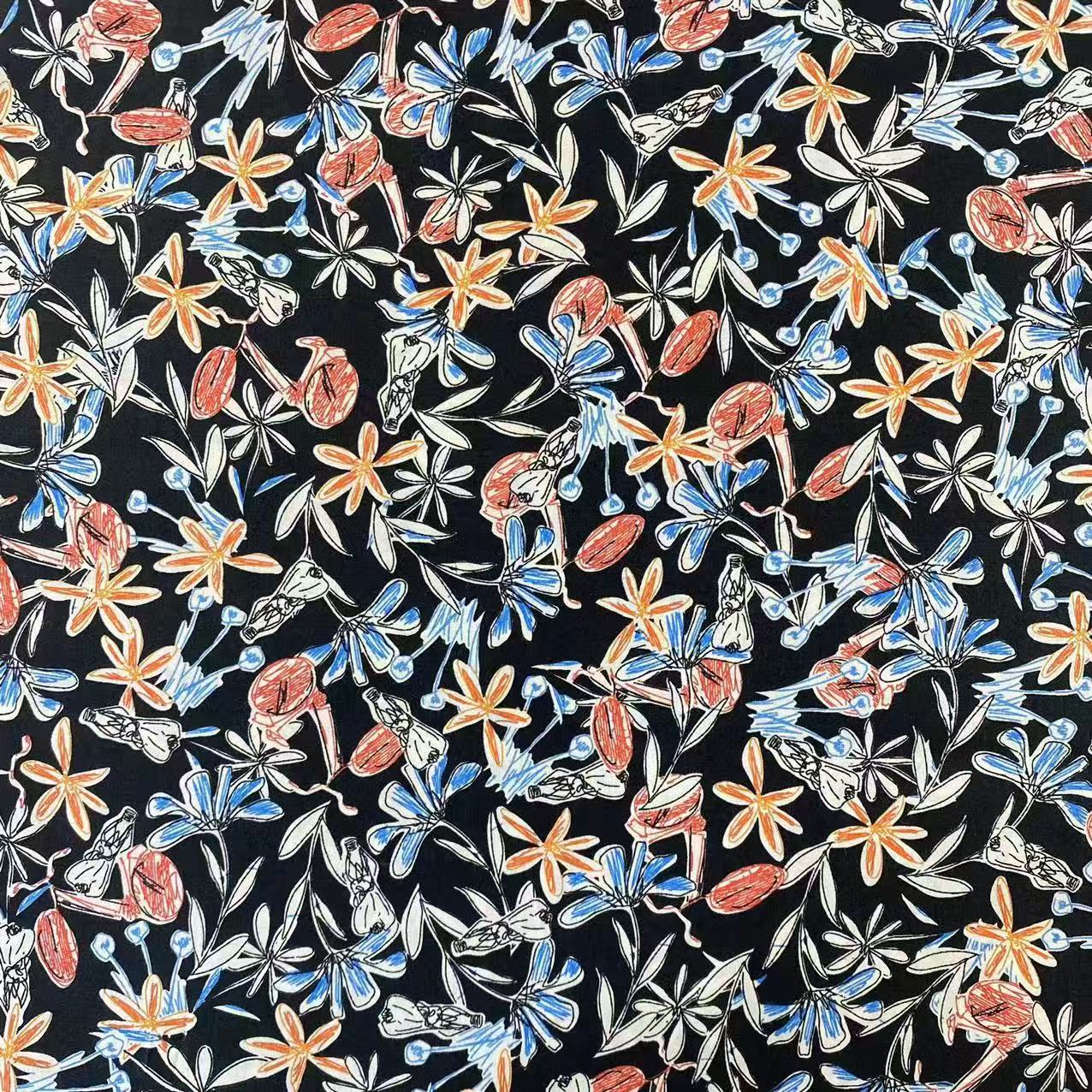 100% Cotton Printed Fabric for Spring and Summer Children s Clothing, Fashion Wear and Dresses