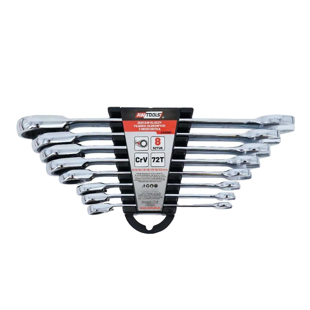 AW Tools Combination Wrench Set (Pack of 8)