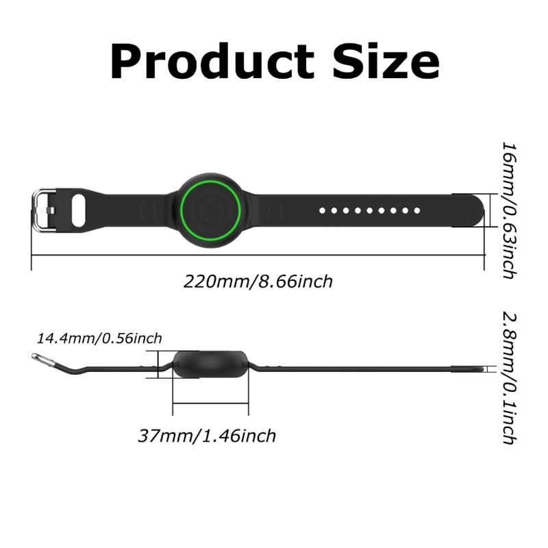 Kind-Armbandhalter mit weichem Silikonband, für Familienausflüge und täglichen Gebrauch, Vollumschließende Schutzhülle