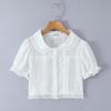 2026 Summer Fashion: European & American Casual Lace Ruffle Shirring Waist + Layered Shorts Women C27735