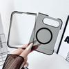 Minimalist Matte Foldable Phone Case Shockproof Slim Magnetic PC Cover Anti fingerprint Hard Flip Phone Protector for iPhone Duo