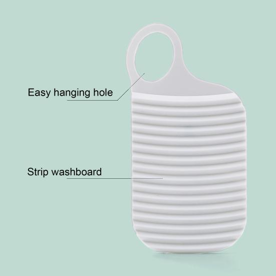 2Pcs Mini Laundry Boards Underwear Sock Wash Boards Hanging Hole Design Widely Used Portable Mini Wash Boards