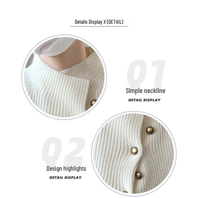 Snoopy Men's Autumn/Winter Half-High Collar Pullover Knit Sweater