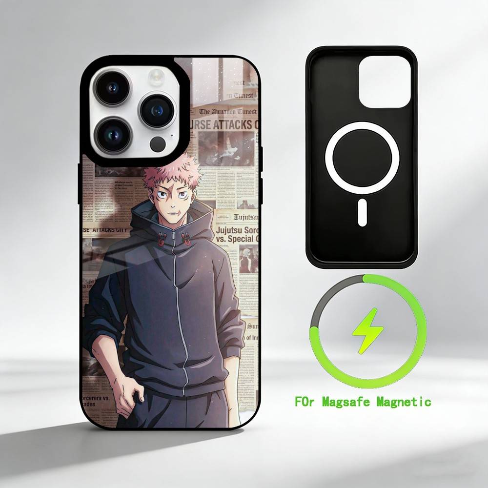 

Illustrator style spell back to war Phone Case For iPhone 17 16 15 14 13 12 Pro Max Plus for Mirror Wireless Magnetic Cover iPhone11PROMAX
