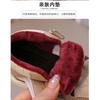 Children's shoes velvet autumn and winter new boys two cotton shoes girls baby high top board shoes children's sports shoes