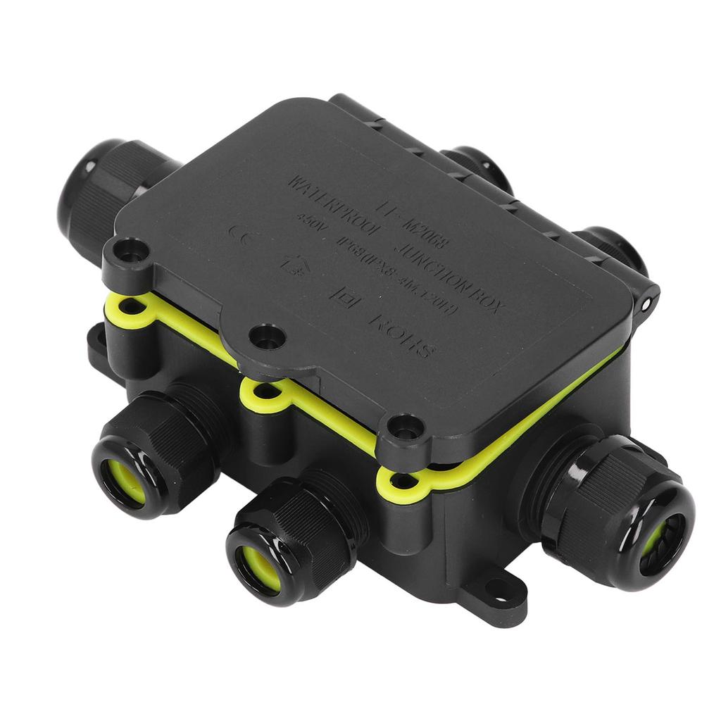 Junction Box IP68 Water Proof 6 Way Electrical Wire Junction Box for Outdoor Street Lights