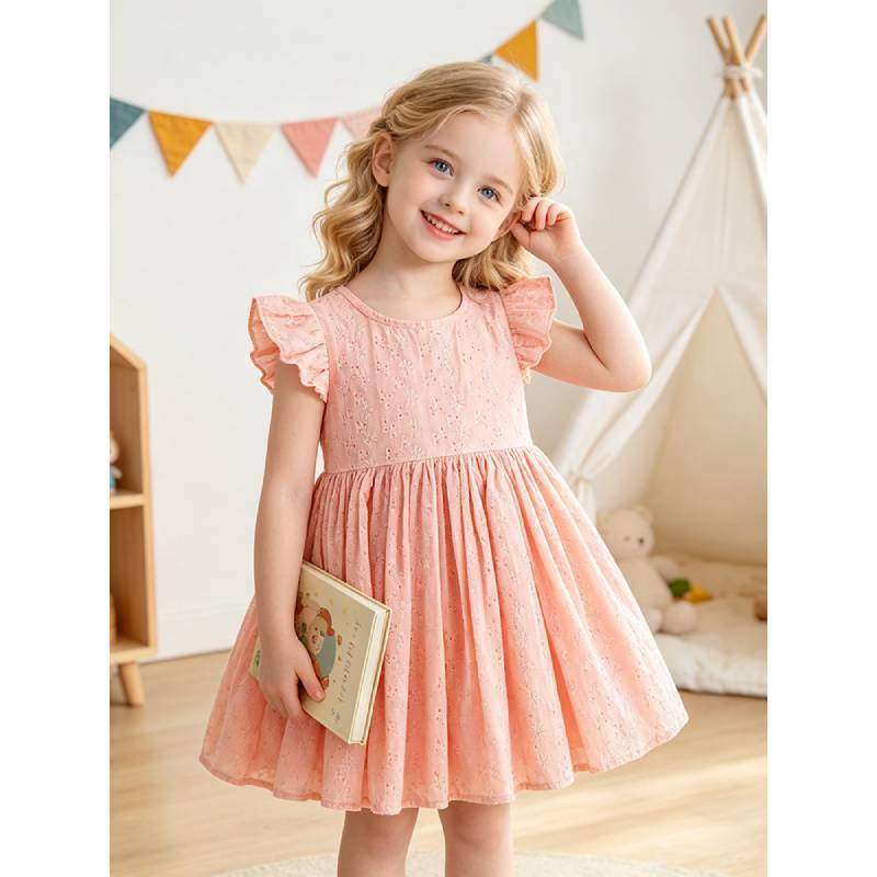 Malwee Kids Sommerkleid für Mädchen aus Baumwolle im Prinzessinnenstil für Kinder von 3 bis 8 Jahren