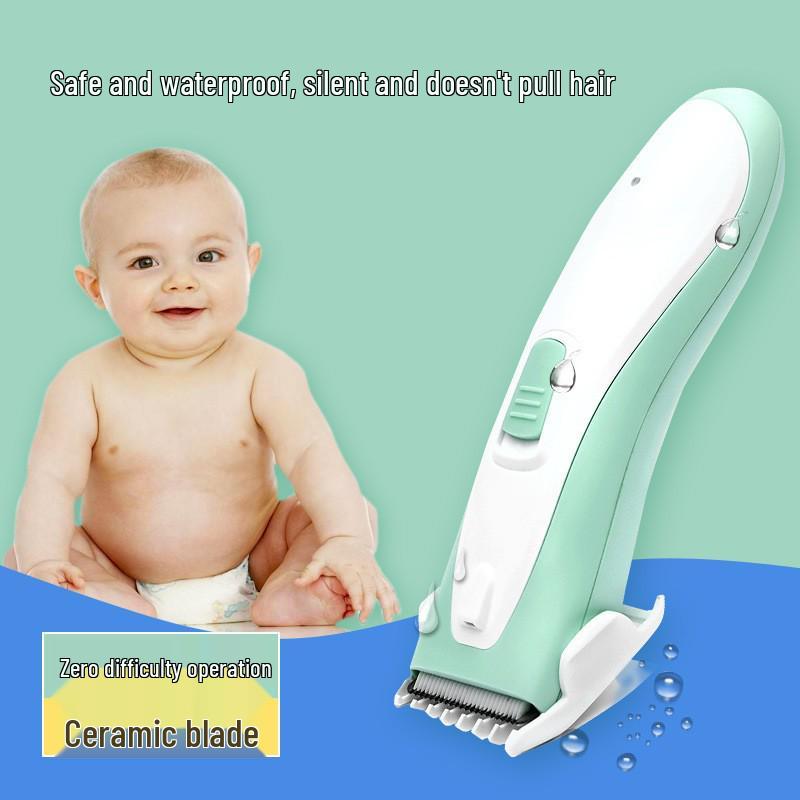 Quiet Electric Baby Hair Trimmer for Newborns and Infants