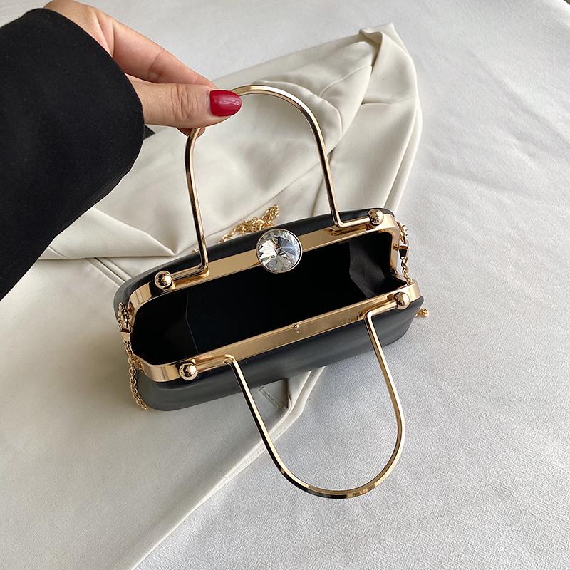 PU Leather Purses and  Ladies Messenger Evening Bag Chains Shoulder Bag