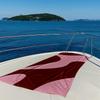 Burgundy Wave Blush Quick Drying Bath Towel Microfiber beach towel light weight swimming camping yoga beach out