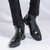 Herren Chelsea Lederstiefel im britischen Stil, große Größen – Trendige Herbst/Winter Slip-On Stiefeletten