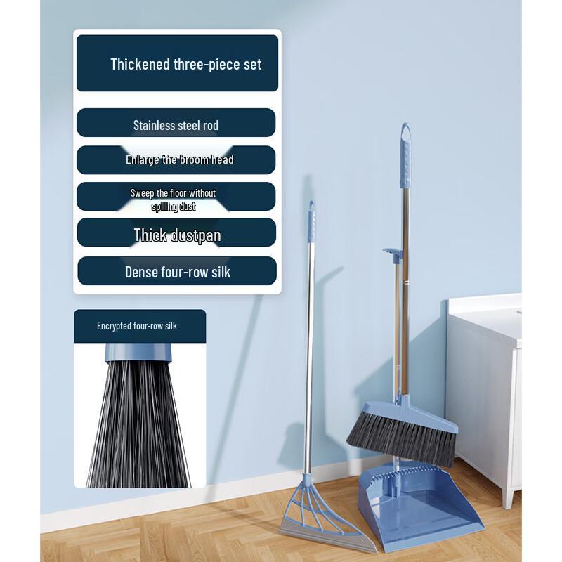 Molly Magic Broom and Dustpan Set