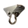 ABJI-1 Pcs Outdoor Hammock Hook 304 Stainless Steel Swing Hook Indoor Wall Fixed Hook Safety Buckle