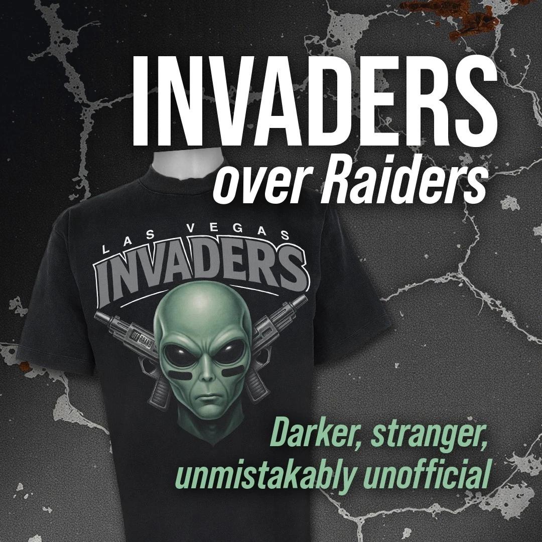 Las Vegas Invaders - [Not the Raiders] Tee 2XL