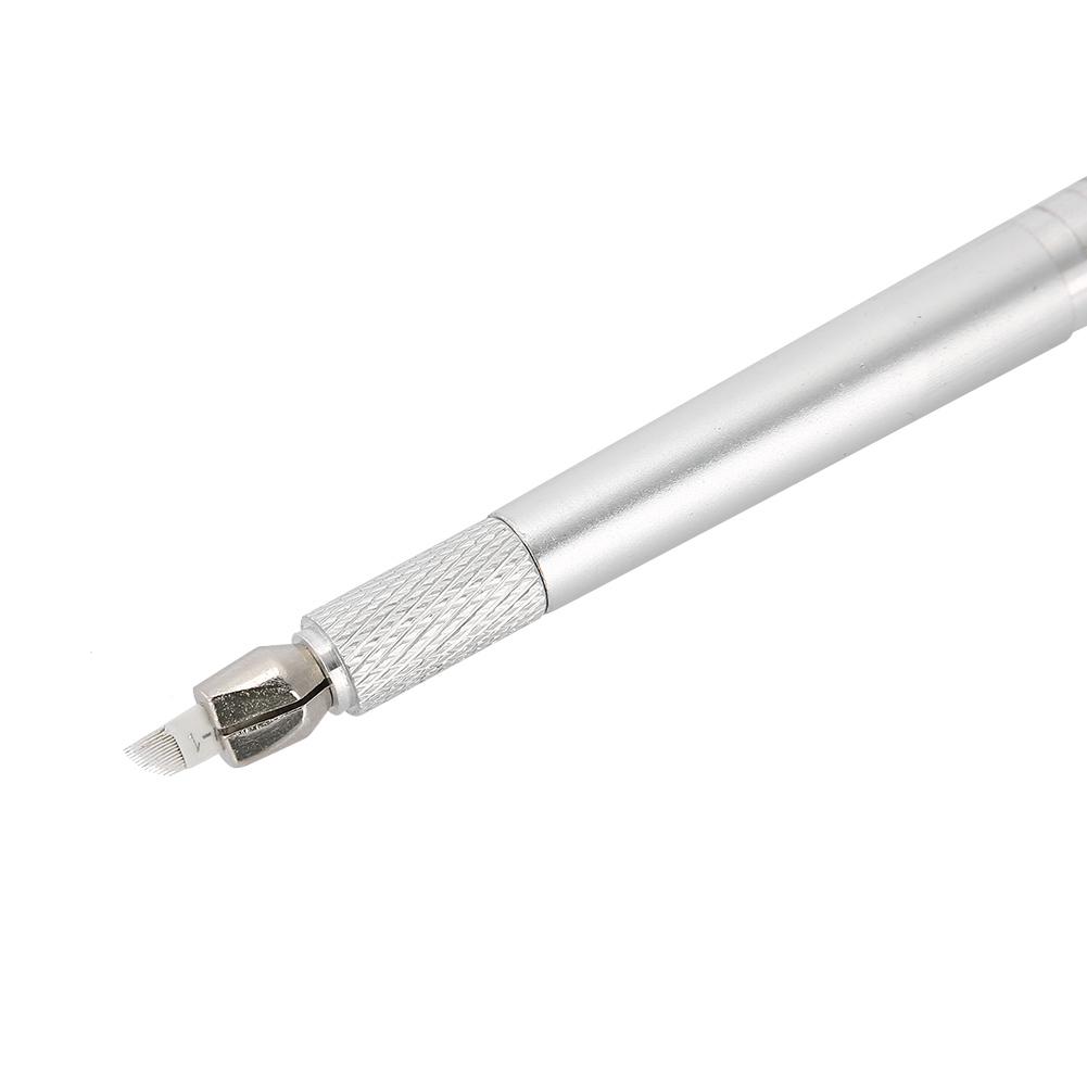 3 IN 1 Professional Dual end Microblading Permanent Pen Manual Liner Gun Fog Eyebrow Tattoo
