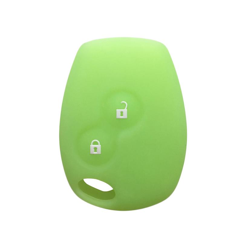For Renault Twingo Silicone Key Cover for Renault Kangoo 2 Button for Renault DACIA Sandero Duster Megane Modus Key Cover Cap