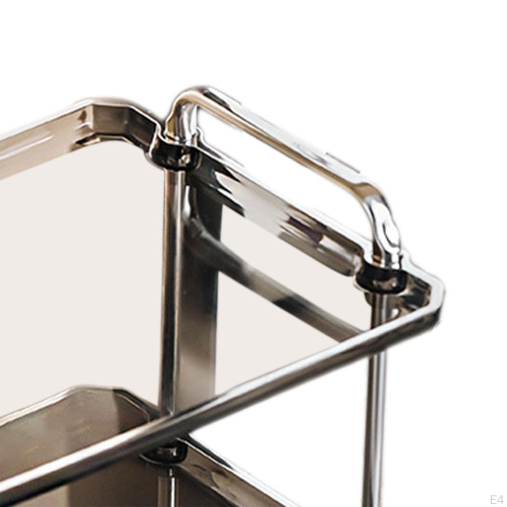 Bathroom Organizer Fruit Cakes Stand 2 Tiers Buffet Snacks Serving Trays Coffee Table Stands for