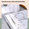 Beading Needle Set for Jewelry Making, with Needle Bottle, Thimble, Threader, Bead Cord, Tape Measure and Storage Case