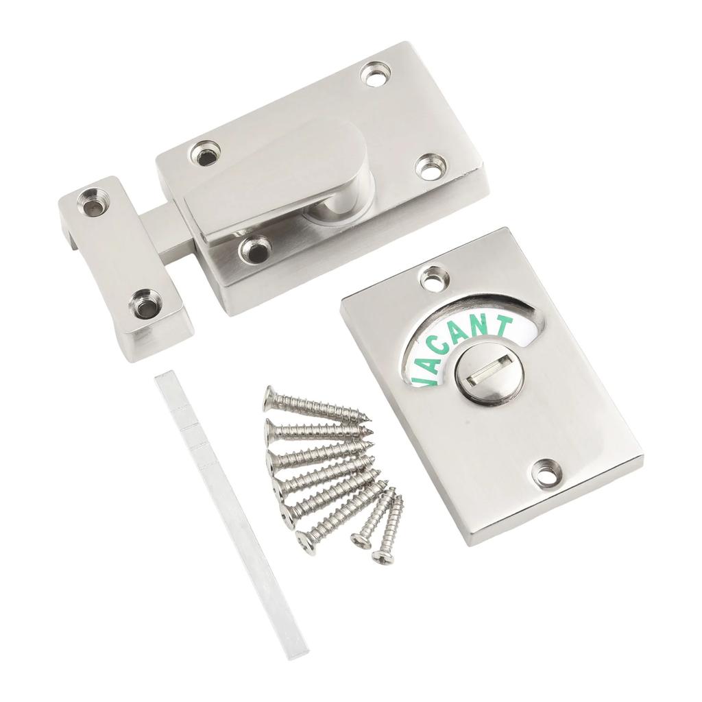 In High-Traffic Areas Vacant Occupied Lock Toilet Lock Public Restroom Lock Clear Indicator Functionality For Public Facilities