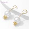 18K Gold Plated Flowers Head Pins For Jewelry,Brass Pins For Jewelry Making,Supplies For Jewelry,DIY Earrings Making Accessories