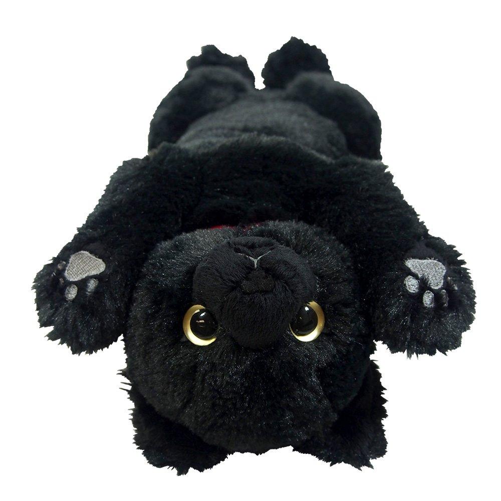 Sun Lemon Lap Cat Plush Toy Small Black