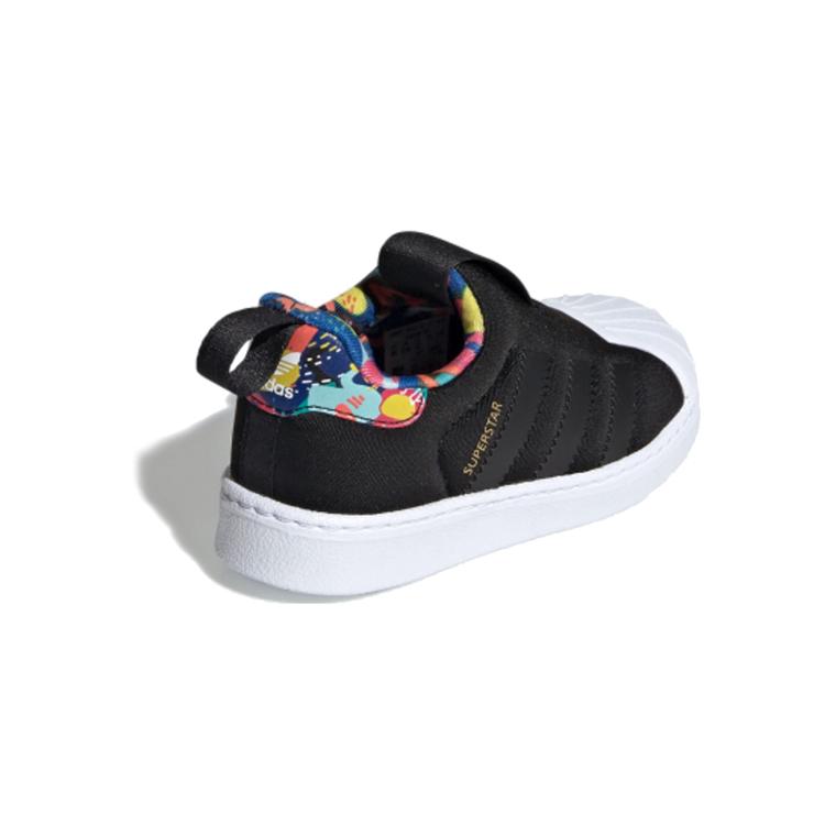adidas Superstar 360 Infant 'Core Black' (Unisex) Core Black / Footwear White Toddler Shoes EE6276