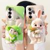 For Oppo Reno 12 Pro 5G Case CPH2629 Cute Rabbit Cartoon Cover Shockproof Soft TPU Phone Case For Oppo Reno12 Pro 5G Fundas Bags