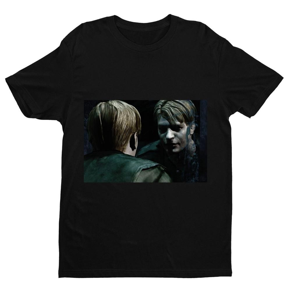 

James Mirror Reflection Premium Unisex T Shirt Exclusive Design 2XL