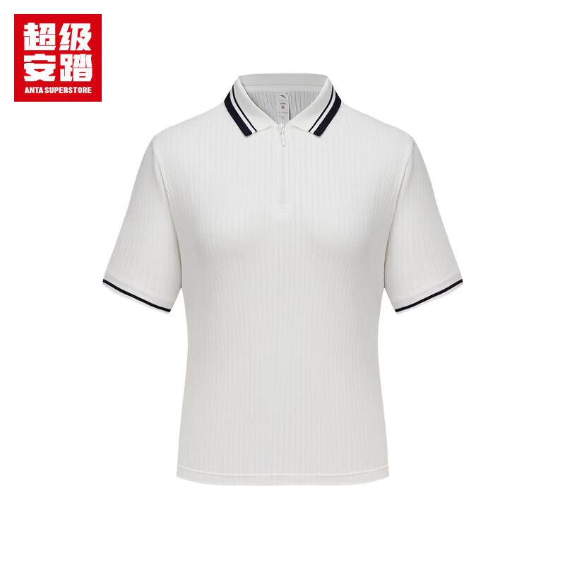 Женская охлаждающая футболка-поло с молнией на половину Anta XL