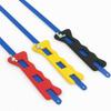 Mini Hacksaw Frame with Plastic Handle Portable Manual Small Woodworking Cutting Steel Saw Tool Includes 3 Replacement Blades for Precision Cutting