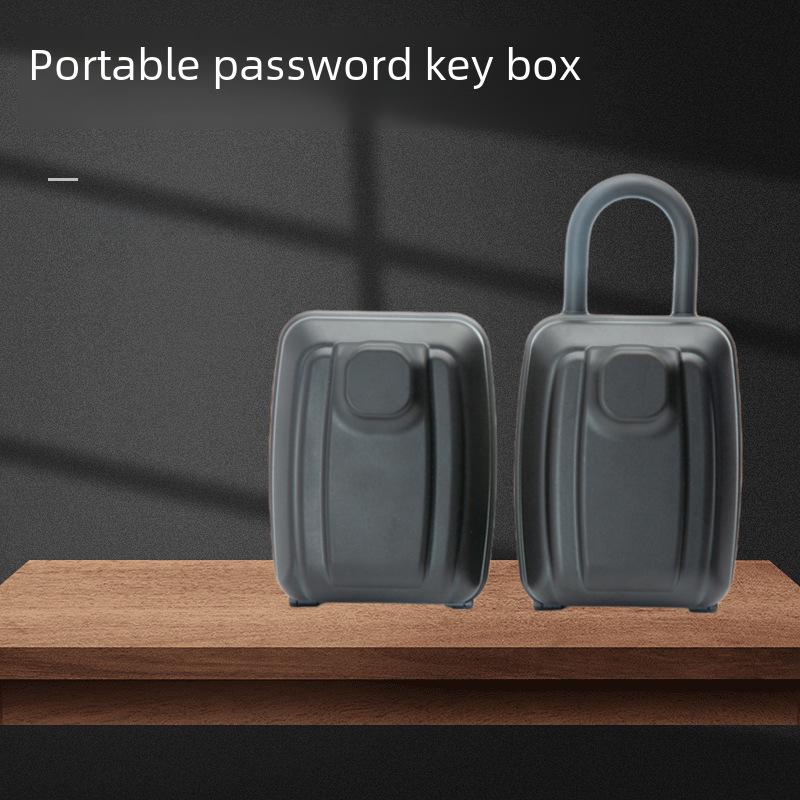 

Waterproof Anti-Theft Key Code Box for Hotels and Homestays G19 Gray