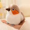 Colorful Design Lifelike Bird Plush Soft Texture Stuffed Bird Doll Bird Plush Toy  Holiday Gift