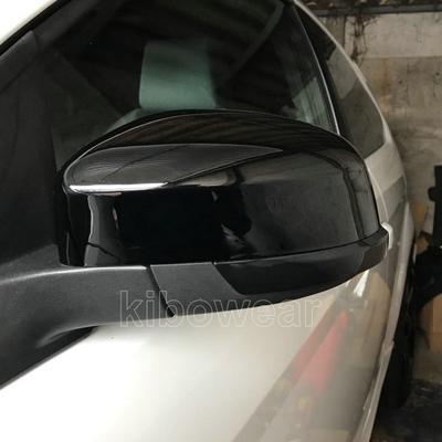 Side Mirror Cap Covers for Ford Focus MK3 MK2 2012 2014 2015 2016 2017 2018 (Glossy Black)