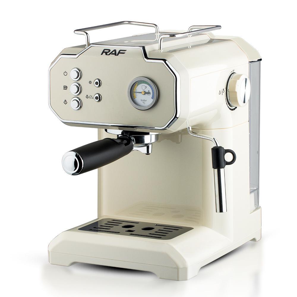 European/Australian Standard Semi-Automatic Coffee Machine with High-Pressure Extraction and Steam Milk Frothing