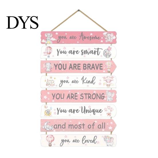 Gartenwandkunst Inspirierendes Holz-Hängeschild, Sommer Surfen Kinder Positiver Spruch Schild, Handgefertigtes Brett Bauernhaus String Schild für Schlafzimmer Zimmer Hof