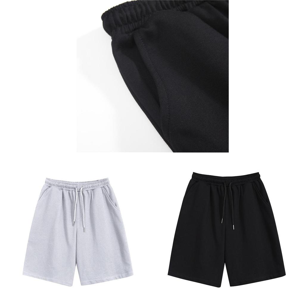 Mens Summer Thin Korean Style Casual Beach Shorts With Elastic Waist For Active Youth