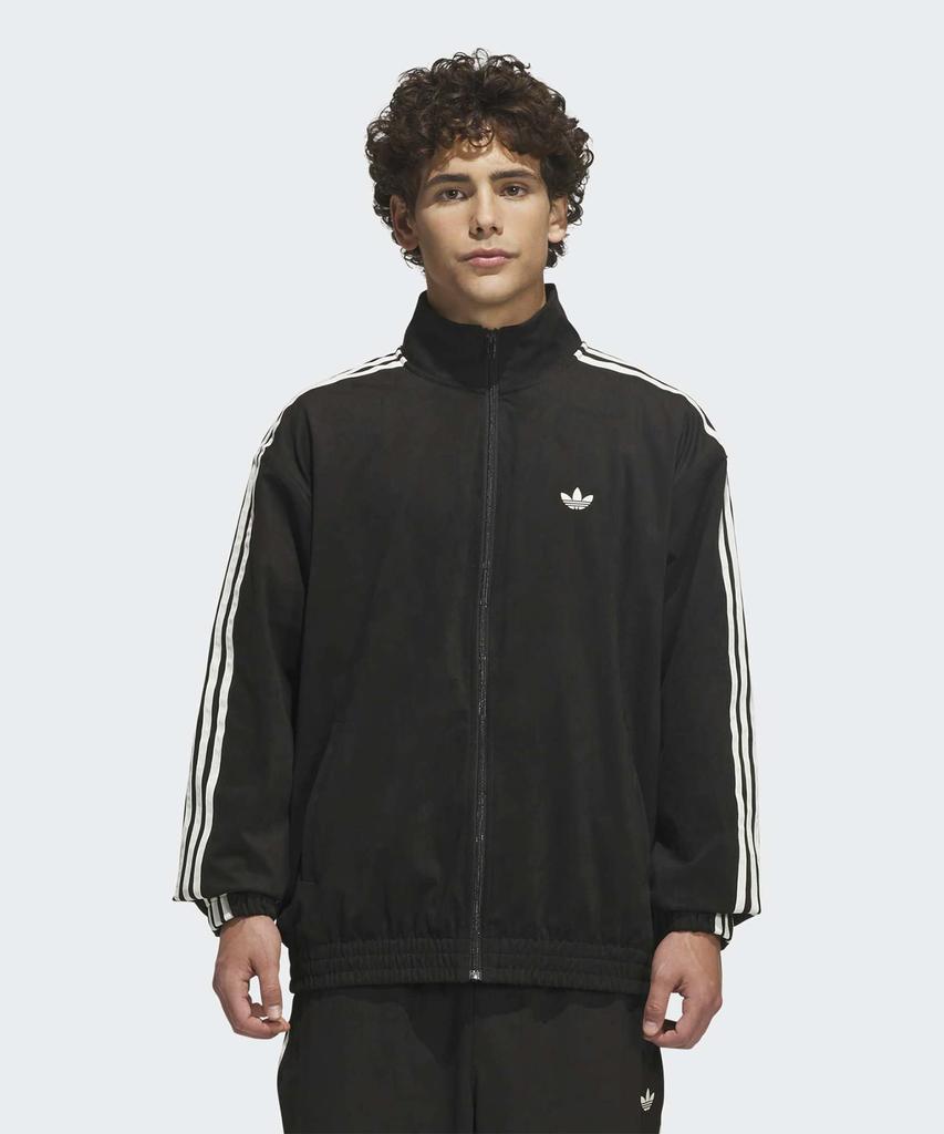 Adidas Skateboarding Vintage Super Firebird Track Top - Black:Cream White / Ks9189