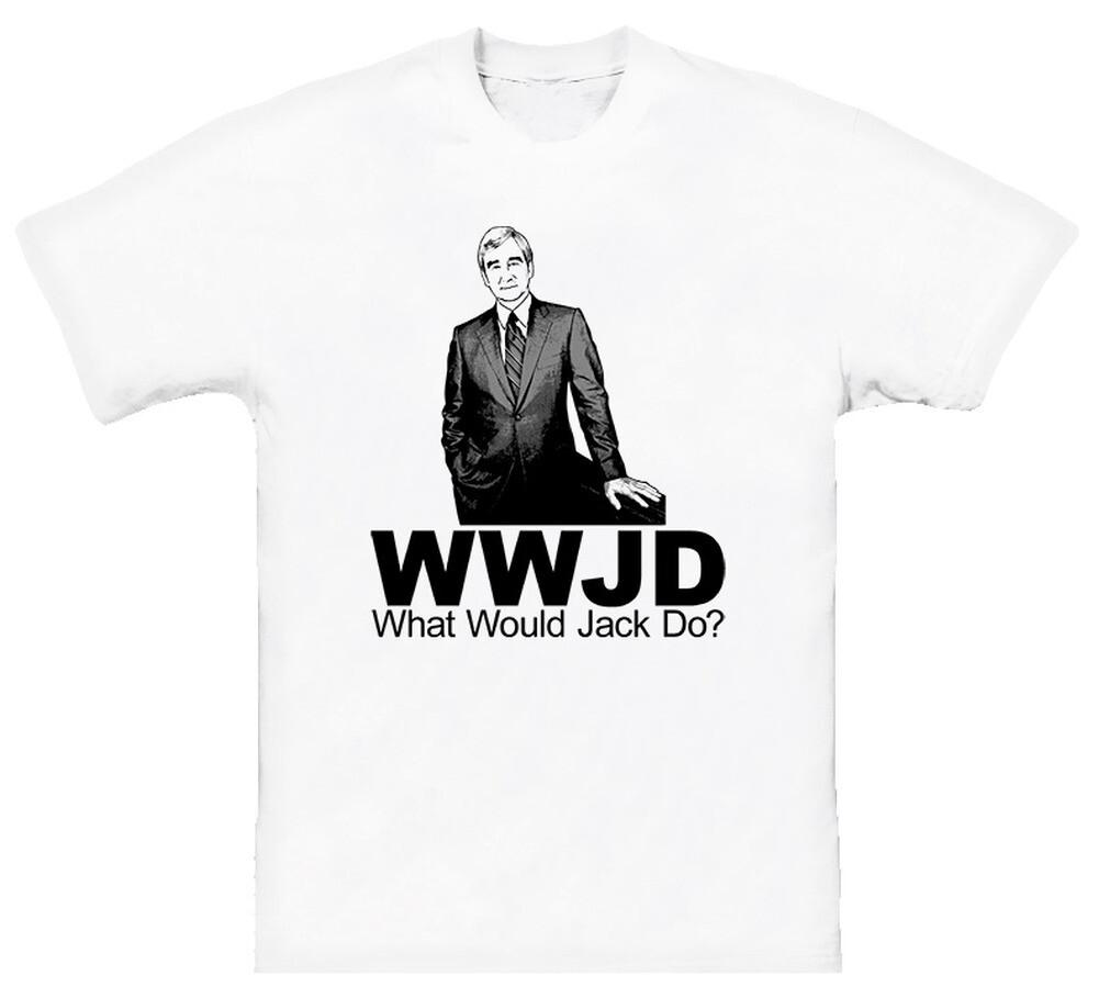Wwjd Jack Mccoy Law And Order T Shirt
