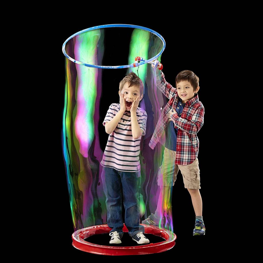 Uncle Bubble Giant Mega Loop - 65cm Diameter, Large Enough for a Person to Enter, Extra-Large Bubble Machine with Special Bubble Solution, Perfect for