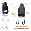 Wall Mount Ironing Board Holder Metal Hanger Heat-Resistant Strong Load-bearing Easy To Install Iron Holder Storage Rack