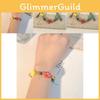 Color Pastel Unique Ceramic Beaded Bracelet With Star Designs Women For