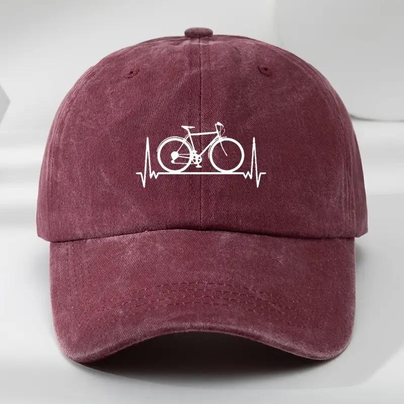 Spring and Summer Baseball Caps Men's and Women's Printed Soft Top Ins Versatile Washed Old Sunshade Cap Batch