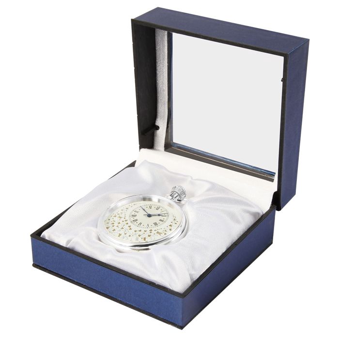 Montre de poche - Classique - Argenté plaqué - 47 g - Mixte