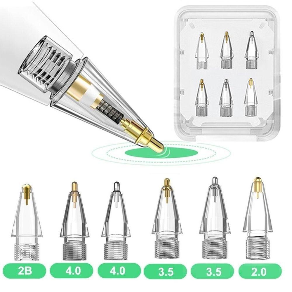 Replaceable Pencil Tips Anti-scratch Stylus Nib Universal Replacement Tips  for Apple Pencil 1 2