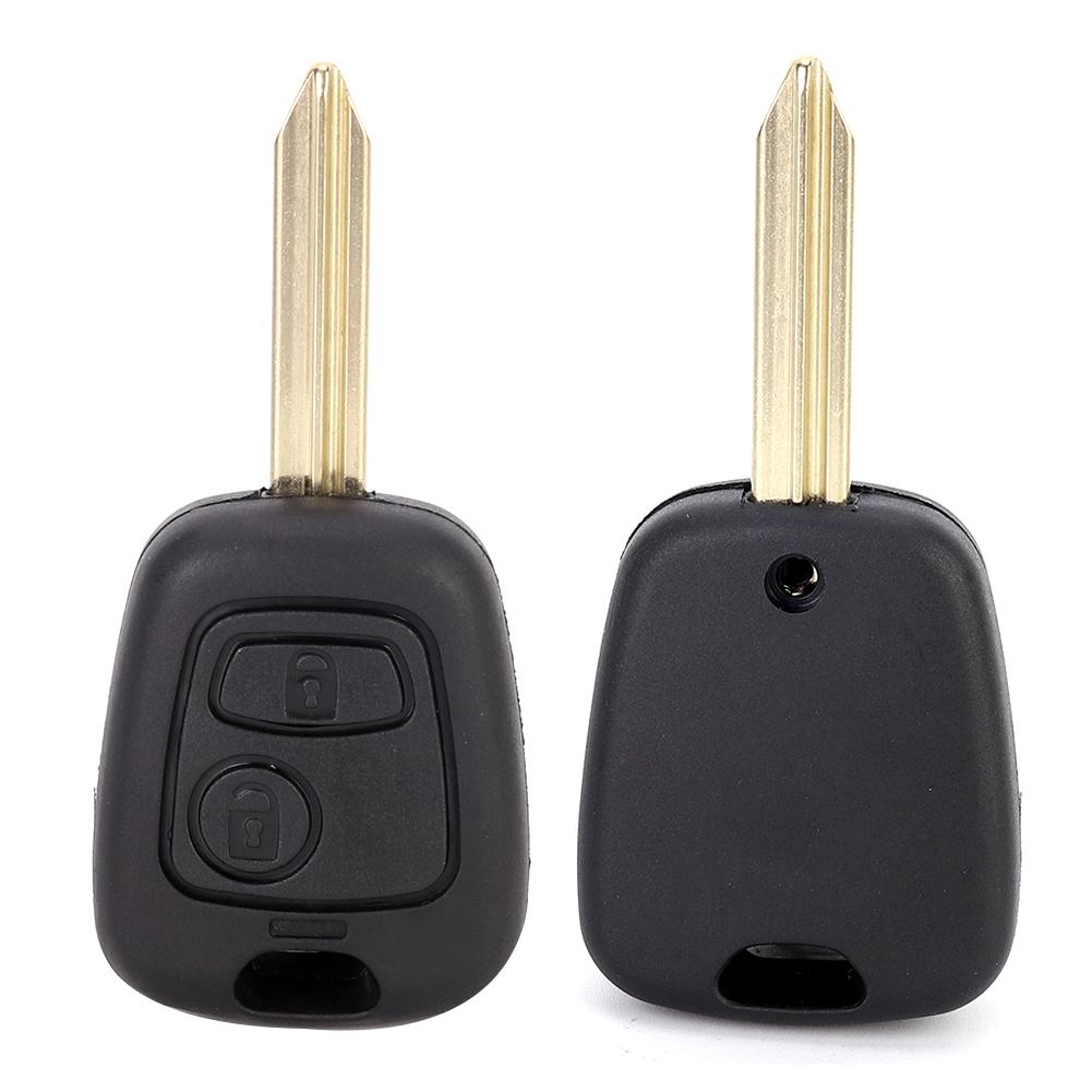 Car Key Fob Case 2 Button ABS Cover Accessory Fit for Citroen C1 C2 C3 C4 Xsara Picasso