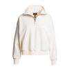 Womens/Ladies Zendaya Moonbeam Cotton Half Zip Tailored Sweatshirt