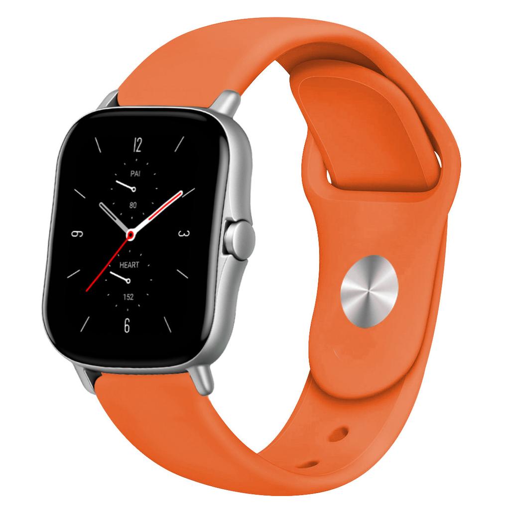 20mm/22mm Klockarmband För Amazfit GTS 4/3/2/2e/Mini/GTR 42mm/GTR 4/3 Pro Silikonarmband Amazfit helio/balance 2 bip 5 6 band