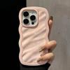Luxury Wavy Pattern Candy Phone Case For iPhone 11 12 13 14 15 16 Pro Max Shockproof Silicone Bumper Cover