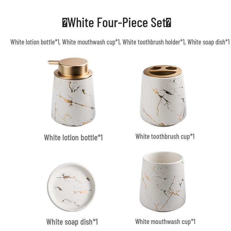 OLOEY Ceramic Bathroom Vanity Set