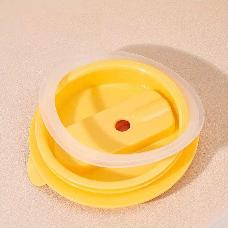 1Pc 270ml Stainless Steel Mug with Straw - Portable Coffee & Milk Cup with Handle and Measurement Marks Water Cup